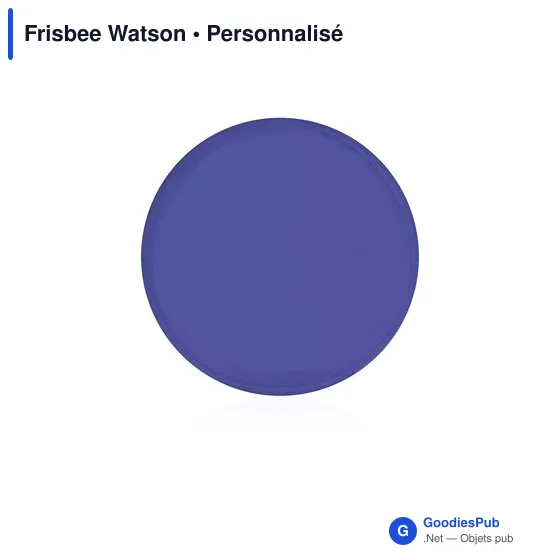 Frisbee personnalisable Watson avec logo - Idéal pour vos événements - Image 10