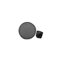 Variante noir - Frisbee personnalisable Watson avec logo - Idéal pour vos événements