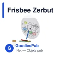 Frisbee Zerbut - Miniature 1