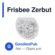 Frisbee Zerbut - Miniature 3