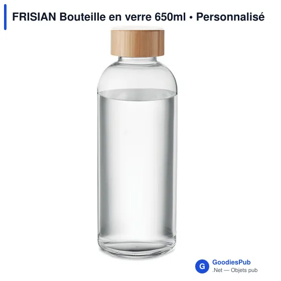 FRISIAN Bouteille en verre 650ml - Image 2