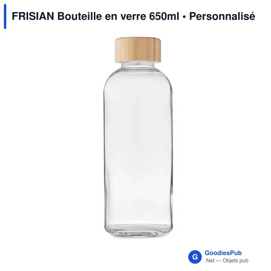 FRISIAN Bouteille en verre 650ml - Image 4
