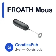 FROATH Mousseur à lait électrique - Miniature 3