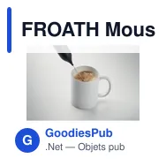 FROATH Mousseur à lait électrique - Miniature 6