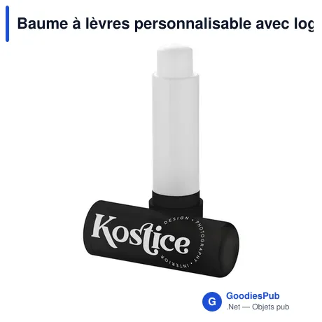 Baume à lèvres personnalisable avec logo - FrostBalm