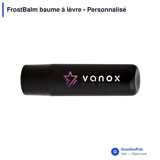 Baume à lèvres personnalisable avec logo - FrostBalm - Image 2