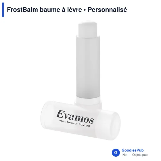 Baume à lèvres personnalisable avec logo - FrostBalm - Image 3