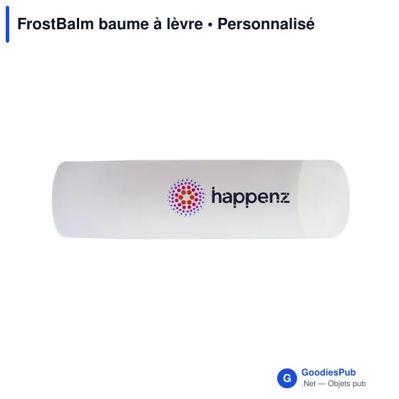 Baume à lèvres personnalisable avec logo - FrostBalm - Image 4