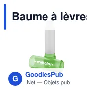 Baume à lèvres personnalisable avec logo - FrostBalm - Miniature 5