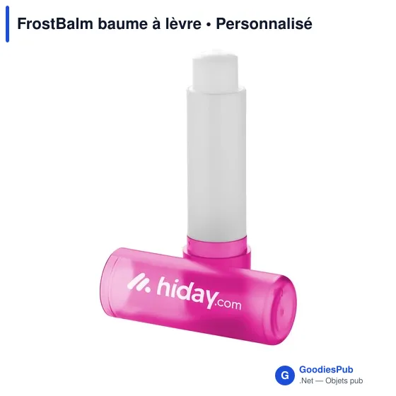 Baume à lèvres personnalisable avec logo - FrostBalm - Image 7