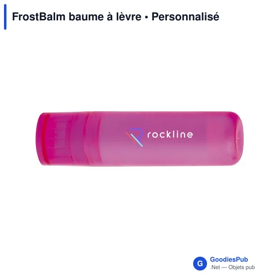 Baume à lèvres personnalisable avec logo - FrostBalm - Image 8