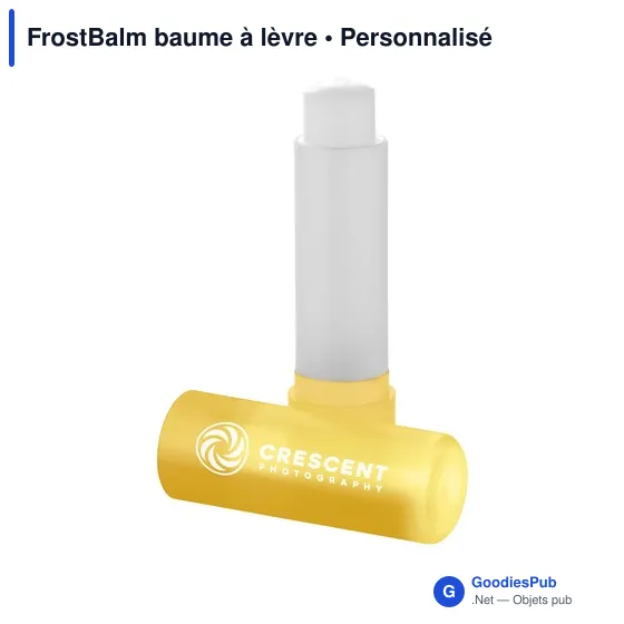 Baume à lèvres personnalisable avec logo - FrostBalm - Image 9