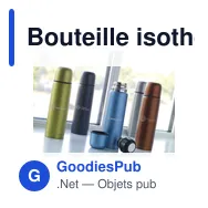 Bouteille isotherme personnalisable 500 ml avec logo - Frosted Bottle - Miniature 3