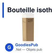 Bouteille isotherme personnalisable 500 ml avec logo - Frosted Bottle - Miniature 4