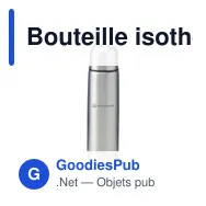 Bouteille isotherme personnalisable 500 ml avec logo - Frosted Bottle - Miniature 6