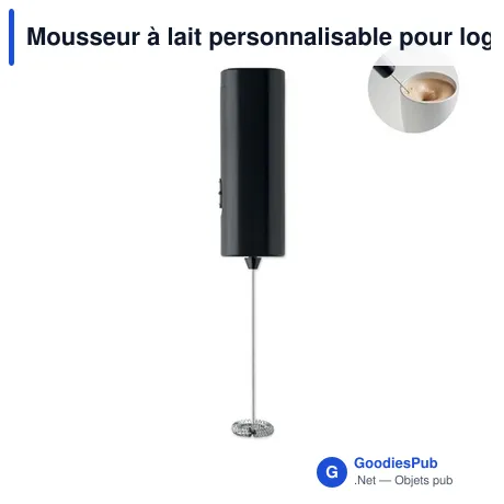Mousseur à lait personnalisable pour logo - FROTI
