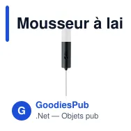 Mousseur à lait personnalisable pour logo - FROTI - Miniature 2