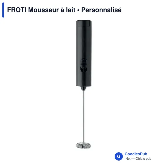 Mousseur à lait personnalisable pour logo - FROTI - Image 2