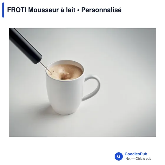 Mousseur à lait personnalisable pour logo - FROTI - Image 6