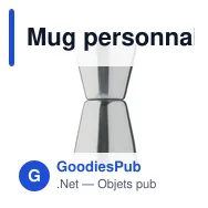 Mug personnalisable en acier inoxydable avec logo - Miniature 3