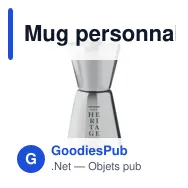 Mug personnalisable en acier inoxydable avec logo - Miniature 5