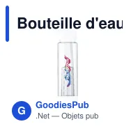 Bouteille d'eau personnalisable Fruitfuse 700 ml avec logo - Miniature 1