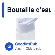Bouteille d'eau personnalisable Fruitfuse 700 ml avec logo - Miniature 4