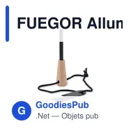 FUEGOR Allume feu en pin - Miniature 1