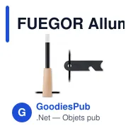 FUEGOR Allume feu en pin - Miniature 2