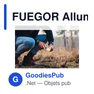 FUEGOR Allume feu en pin - Miniature 4