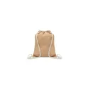 Variante beige - FUKURO Sac à cordon en jute
