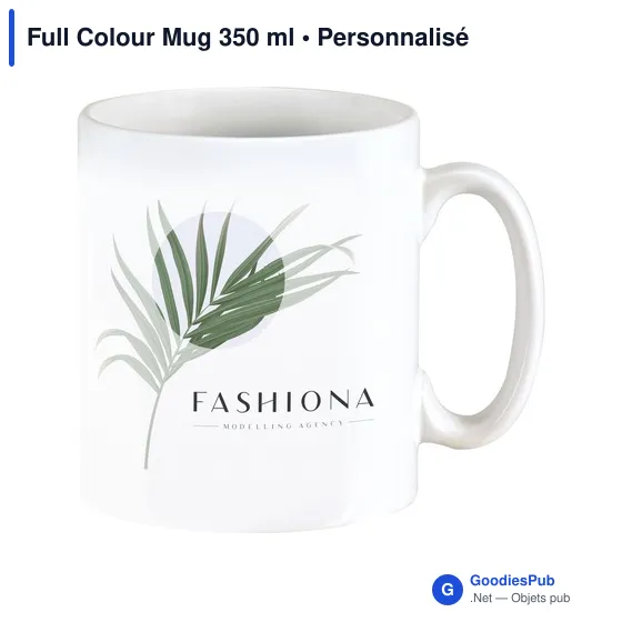 Mug en céramique personnalisable 350 ml avec logo - Image 5
