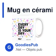 Mug en céramique personnalisable 350 ml avec logo - Miniature 6