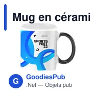 Mug en céramique personnalisable 350 ml avec logo - Full Colour Mug Colorato - Miniature 1