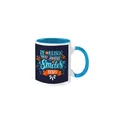 Variante bleu clair - Mug en céramique personnalisable 350 ml avec logo - Full Colour Mug Colorato