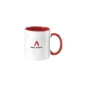 Variante rouge - Mug en céramique personnalisable 350 ml avec logo - Full Colour Mug Colorato