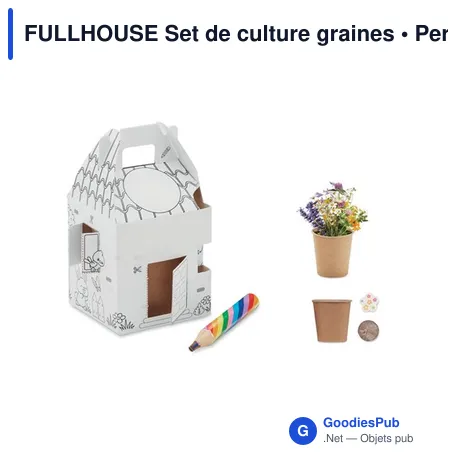 FULLHOUSE Set de culture graines