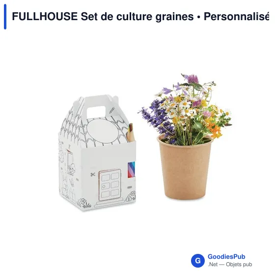 FULLHOUSE Set de culture graines - Image 2