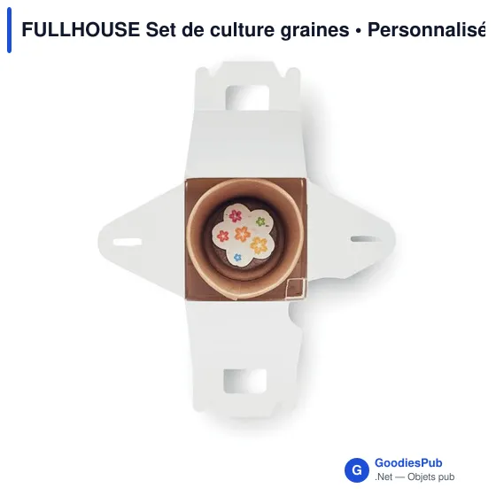 FULLHOUSE Set de culture graines - Image 3