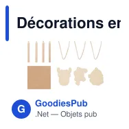 Décorations en bois personnalisables pour Noël avec logo - FUNCOOL - Miniature 2