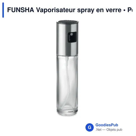 FUNSHA Vaporisateur spray en verre