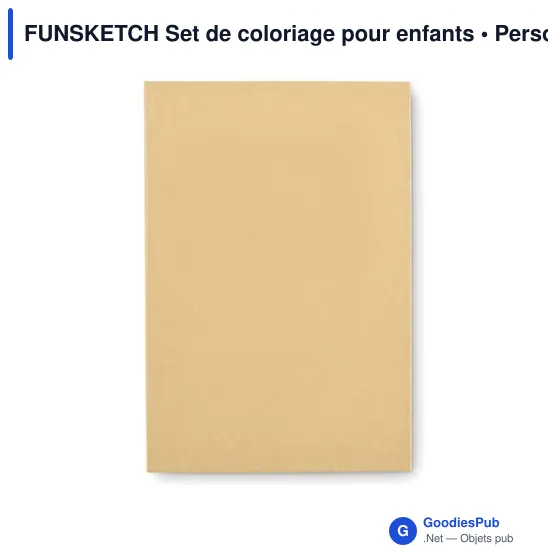 Set de coloriage personnalisable pour enfants avec logo - FUNSKETCH - Image 7