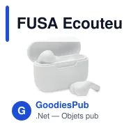 FUSA Ecouteurs TWS en ABS - Miniature 1