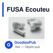 FUSA Ecouteurs TWS en ABS - Miniature 6