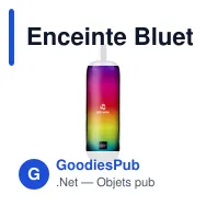 Enceinte Bluetooth personnalisable Fuse 10W avec logo - Miniature 1