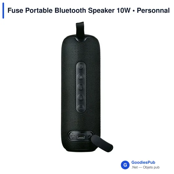 Enceinte Bluetooth personnalisable Fuse 10W avec logo - Image 3