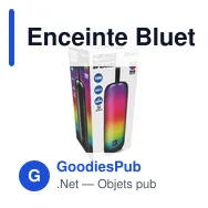 Enceinte Bluetooth personnalisable Fuse 10W avec logo - Miniature 4