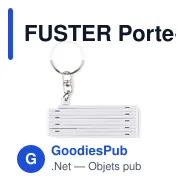 FUSTER Porte-clés règle 50cm - Miniature 3