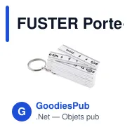 FUSTER Porte-clés règle 50cm - Miniature 4