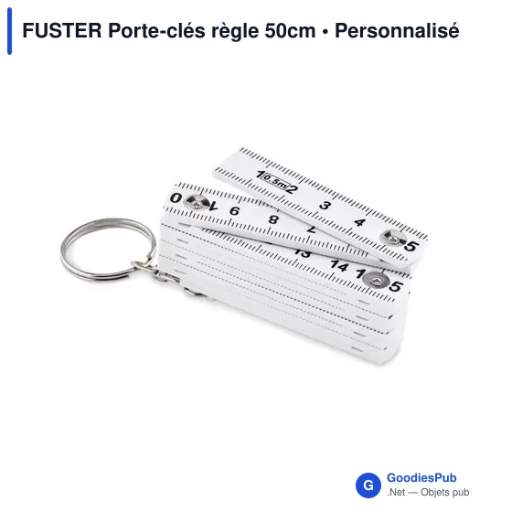 FUSTER Porte-clés règle 50cm - Image 4